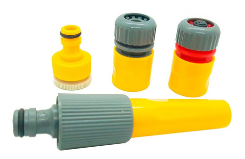 Imagen 1 de 5 de Kit Básico Para Manguera De Riego 1/2 Pulgada H4612 Aquaflex