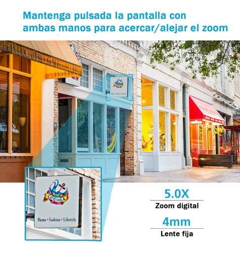 Camara De Seguridad 1080p Hd Lmpermeable Wifi Color Negro Y Blanco