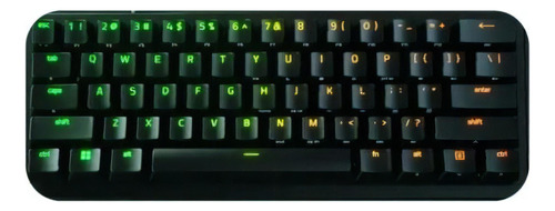 Teclado Razer Huntsman V3 Pro Mini Teclado Negro Idioma Inglés Us