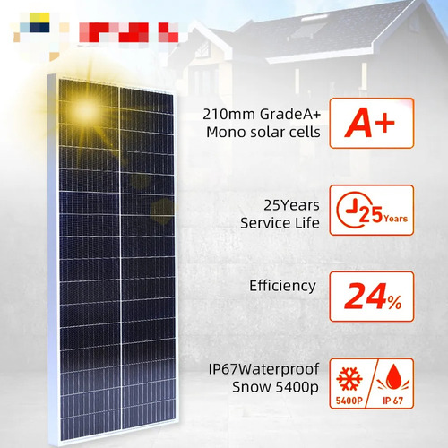 Imagen 2 de 7 de Kit Panel Solar 180wats