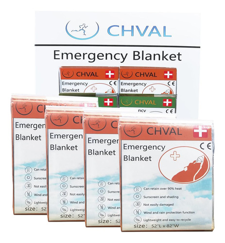 Chval Manta Espacial De Emergencia, Manta Térmica Mylar I