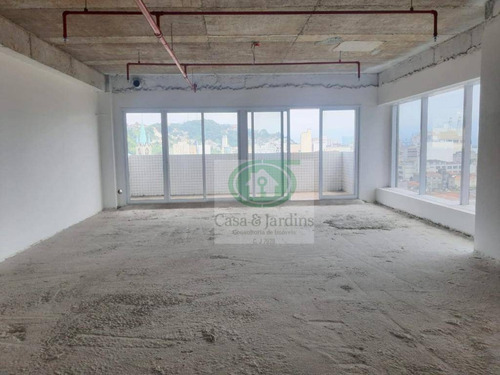 Imagem 3 de 22 de Conjunto Comercial 151 M2 No Ed. Tribuna Square - Vende Ou Aluga - Santos - Sa0147