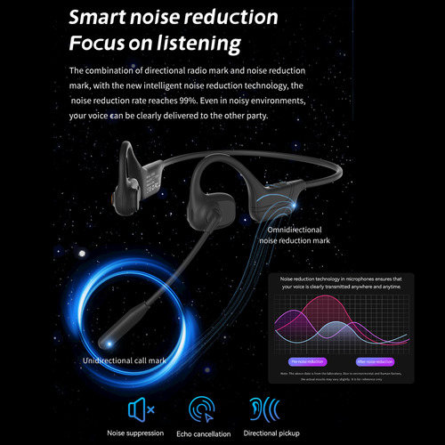 Auriculares Bar Life Con Cancelación De Ruido Bt Mark Conduc