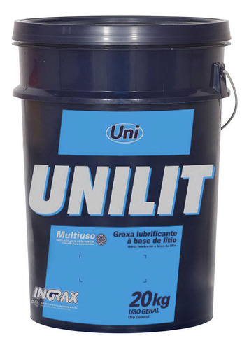 Graxa Rolamento Azul Ingrax Unilit Mpr Ep 00 20kg