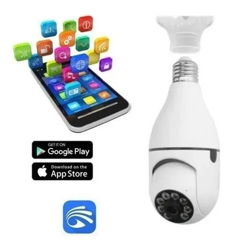 Camara Seguridad Ampolleta Camara Wifi Camaras De Vigilancia