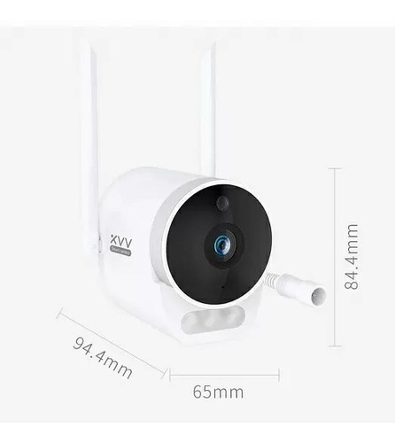 Camara Xiaomi Exterior Seguridad Pro 2k Wifi Fhd 3mp C/u:65$