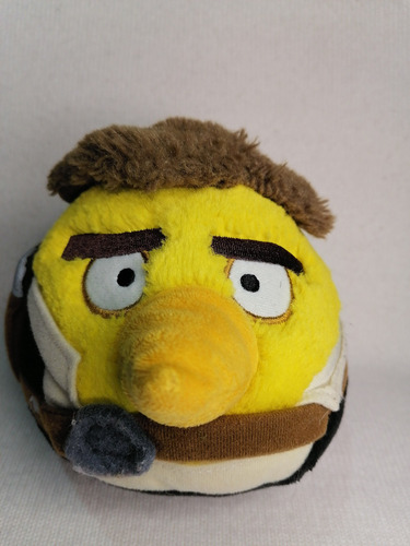 Peluche Original Angry Birds Star Wars Han Solo Rovio 13x13.