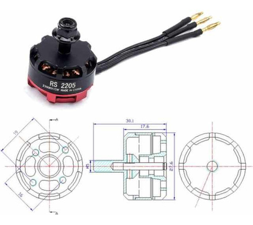 Motor Para Dron Rs2205