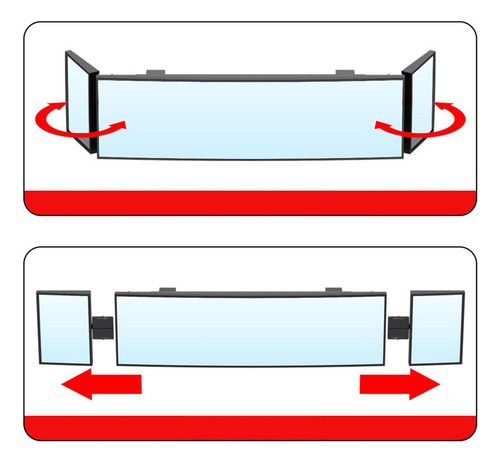 Z Espejo Retrovisor Genérico Para Coche, Espejo , Espejo
