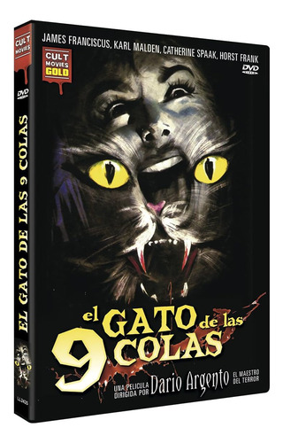 Dvd El Gato De Las 9 Colas / De Dario Argento