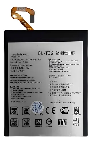Batería Pila Para Teléfono LG K11 Y K11+