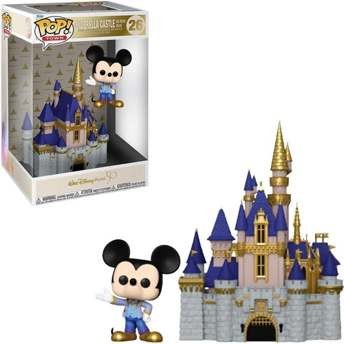 Pop! Funko Castelo Cinderella E Mickey Mouse #26 | Disney
