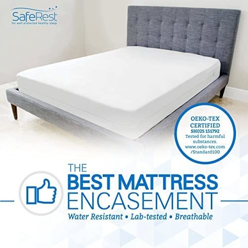 Protector De Colchón Saferest - Impermeable 15-18puLG -
