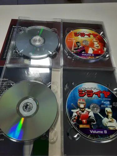 Jiraiya Dvd Box Original Focus Filmes Tokusatsu Jaspion