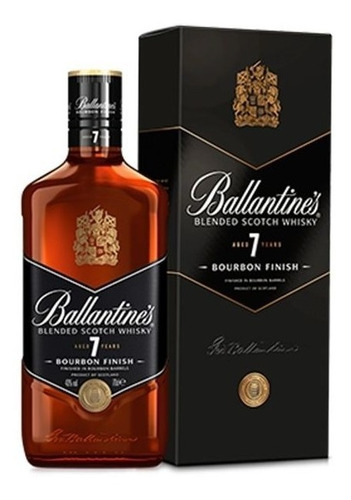 Whisky Ballantines 7 Años Bourbon Finish 750ml