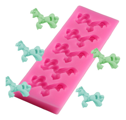 Moldes De Silicona Con Diseño De Caballo