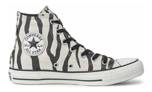 Converse Hi Animal Print Acebrada Con Lengüeta Leopardada