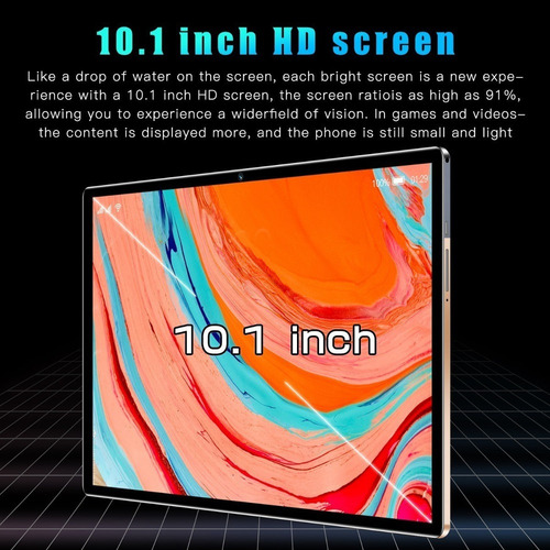... Tableta Inteligente 10.1 8+ 256 Gb, 24 + 48 Mp, Android