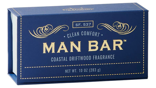 San Francisco Soap Company Man Bar - Barra De Jabn De 10 Onz