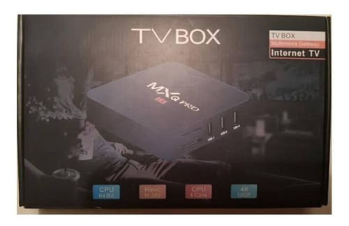 Convertidor Android Tv Box 4k - Convierte Tv En Smart