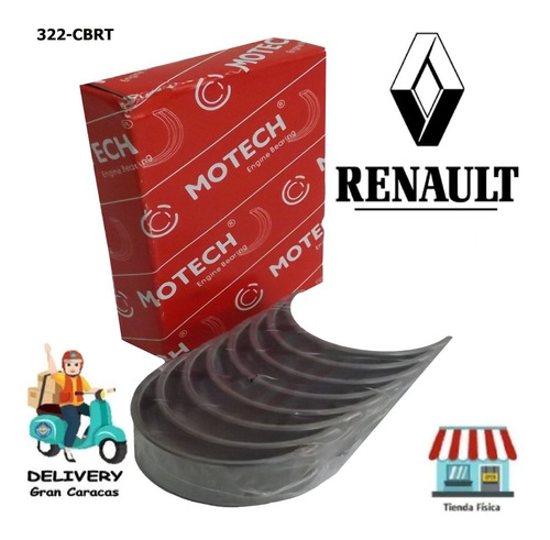 Conchas Bielas 0,10 Renault Clio Symbol Kangoo 