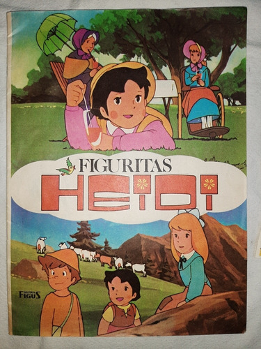 Álbum De Figuritas Heidi Año 1981 Ultra Figus