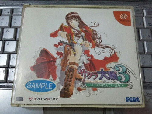 Sakura Wars 3 Original - Sega Dreamcast 