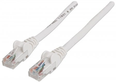 Cable De Red Patch Cat 6 0.5 M Utp Blanco Intellinet