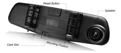 Bh Compatible Cámara De Salpicadero Dvr Para Coche, Lente