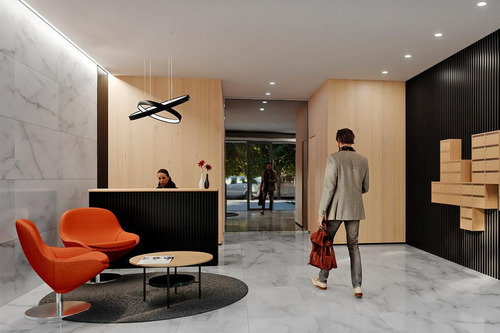Imagen 10 de 16 de Torre Firenze | Venta Apartamento 1 Dormitorio A Estrenar En La Blanqueada | Vivienda Promovida | En Obra - Estrena 2023 | Oportunidad De Inversión En Pozo!