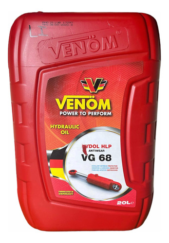 Paila De Aceite Hidraulico 68 Venom 20l