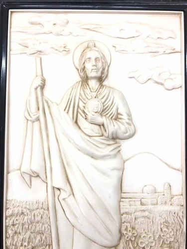 Imagen 2 de 2 de Cuadro San Judas 46x 30cm
