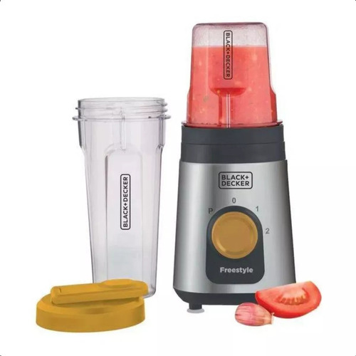 Liquidificador Portatil Mini Blender 2 Em 1 Processador 110v