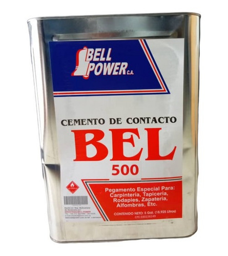 Bell Power 500 Pega Amarilla Cuñete