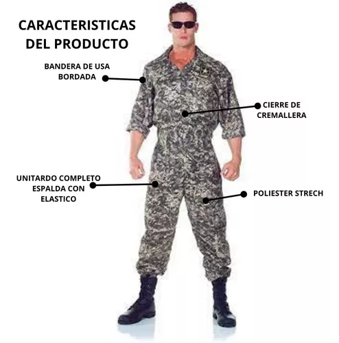 Comprar Disfraz de Militar Camuflaje Hombre - Disfraces Militares Adultos