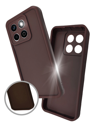 Funda Para Honor X7c Alt-lx3/honor 200 Smart 5g Case Bright Silicona Con Mica