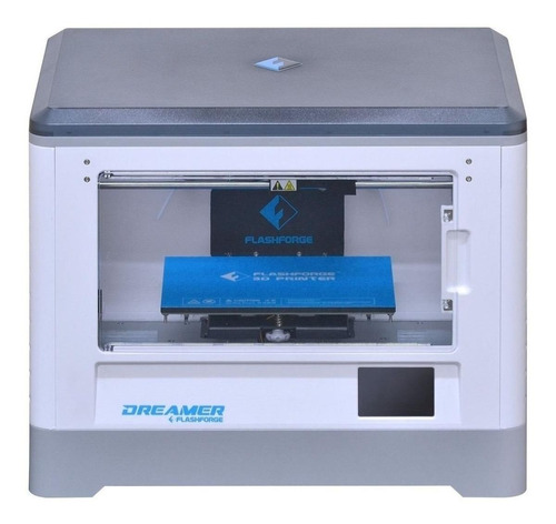 Impressora 3D Flashforge Dreamer cor white 100V/240V com tecnologia de impressão FDM