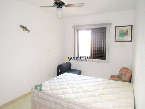 Imagem 9 de 17 de Apartamento A Venda Na Praia Do Tombo - Guarujá, 01 Dormitório, Com Garagem E Lazer - Ap0496