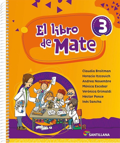 El Libro De Mate 3 - Broitman - Santillana