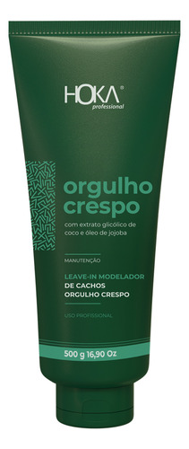 Kit Modelagem De Cachos Orgulho Crespo + Leave-in Hoka
