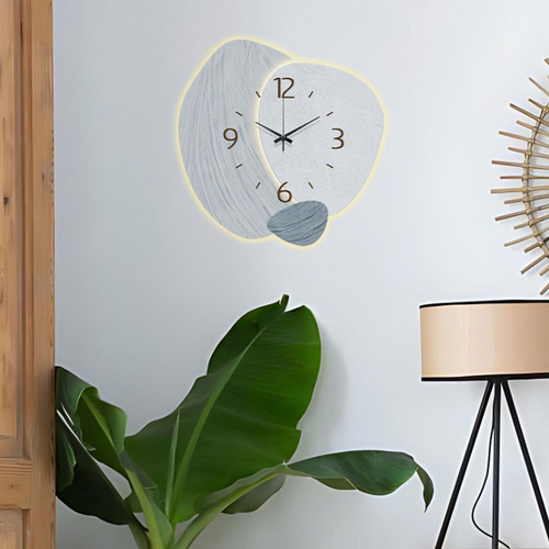 . Reloj De Pared Decoración De Pared Retro Arte De Estilo B
