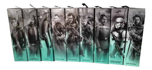 Star Wars Black Series 6 Rogue One Colección 9 Figuras