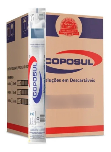 Caixa Copo Descartável Transparente 200ml 500 Unidades!