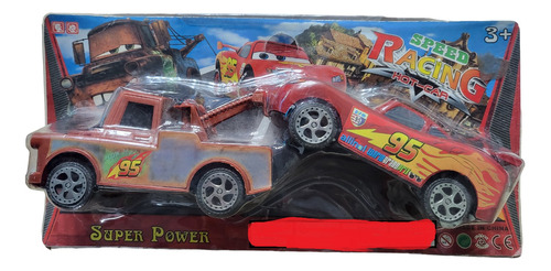 Set Alternativo De Figuras Cars Matte Y El Rayo Mcqueen