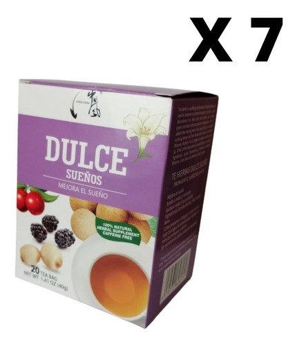 Imagen 2 de 2 de Te Dulce Sueño ( 140 Sobres )