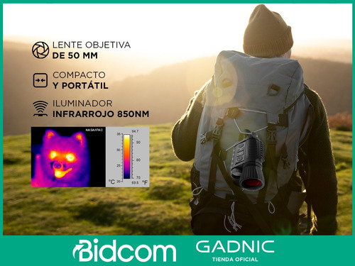 Visor Monocular Pro Wifi Gadnic Visión Nocturna Infrarrojo