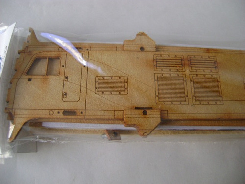 Imagen 4 de 7 de Nico Locomotora China Ckd 8g Kit Fibrofacil H0 (mnl 09)