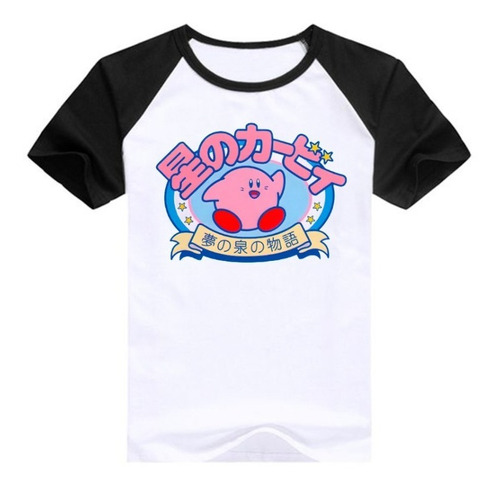 Remera Kirby Videojuego Japan Spun Adulto/niño