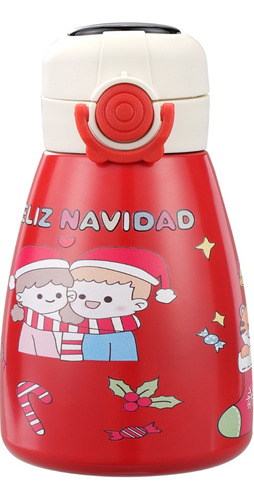 Navidad Pantalla Digital Inteligente Taza Térmica 500ml Niño