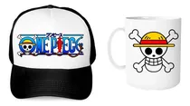Comprar Gorra Unisex De Malla Y Taza 11oz One Piece Logo Anime